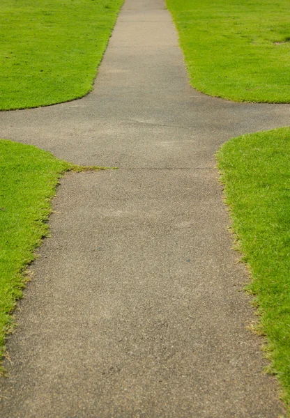 公園に舗装された道路 — ストック写真