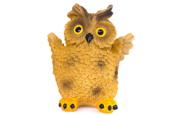 Big eyes owl handmade