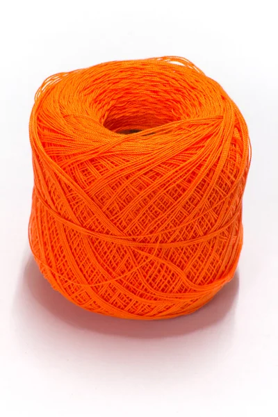 Colorful ball of woollen thread — Stock Photo, Image