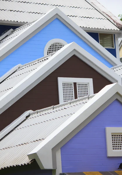 Färgglada Venedigs hustak — Stockfoto