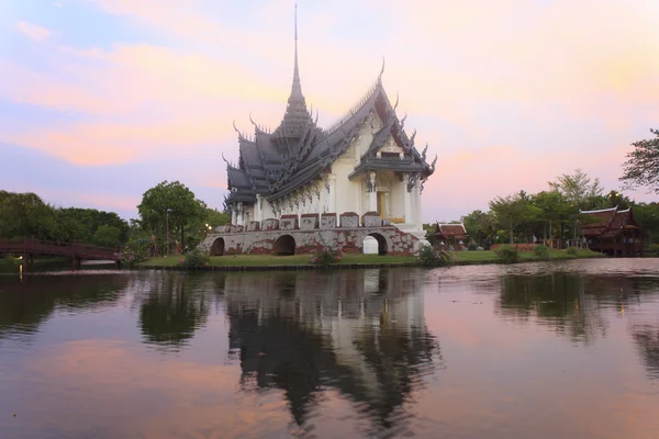 Sanphet Prasat Palace, Ancient City, Bangkok, Thajsko — Stock fotografie