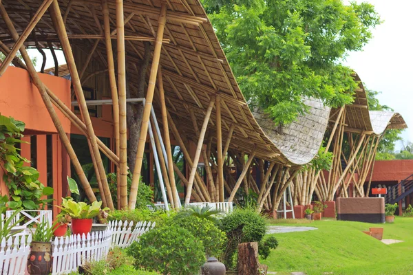 Station balnéaire en bambou — Photo