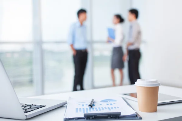 Comodo posto di lavoro — Foto Stock