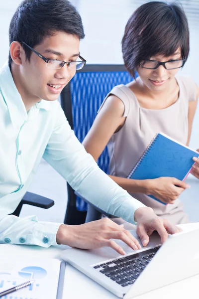 Business för två — Stockfoto