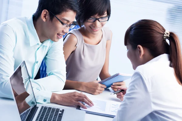 Strategietreffen — Stockfoto