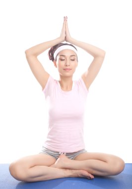 kız meditasyon