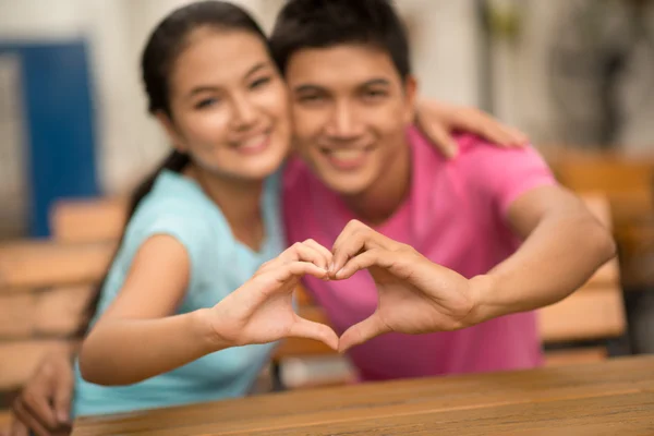 Gesto de amor — Fotografia de Stock