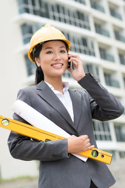 Conversazione in loco — Foto Stock