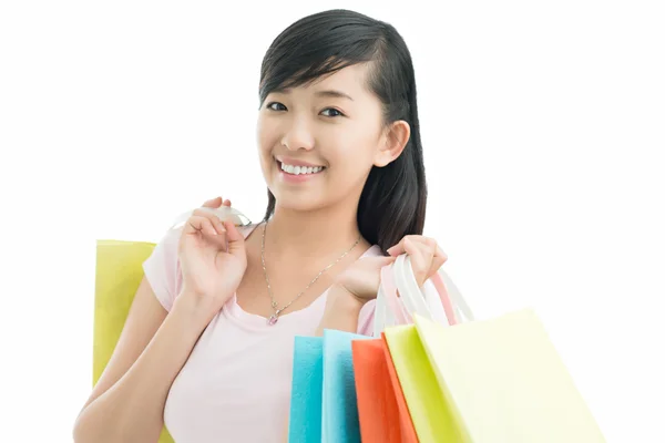 Ragazza shopper — Foto Stock