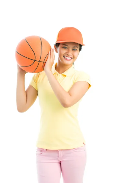 Female player — Stock Photo, Image