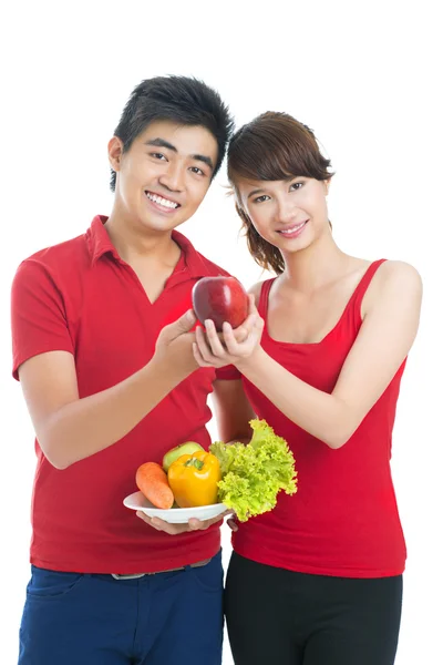 Propaganda of healthy eating — Stock Photo, Image