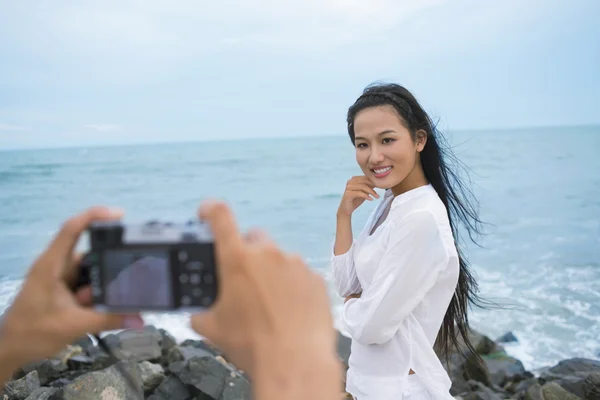 Fotky od přítelkyně — Stock fotografie