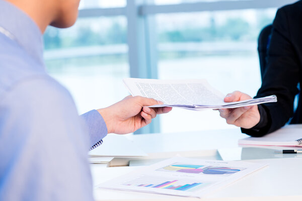 Подача документов
