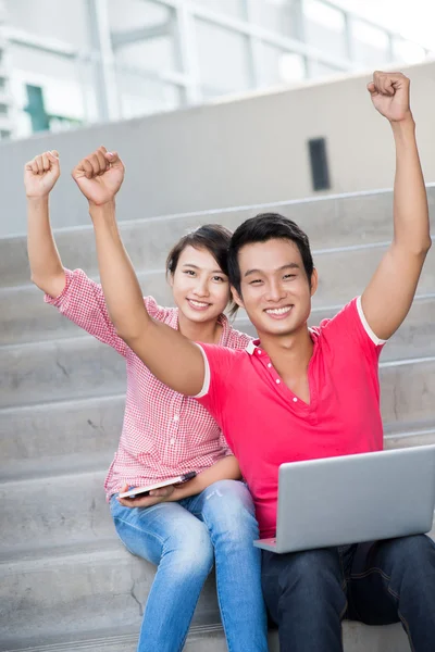 Enthusiastische Jugend — Stockfoto