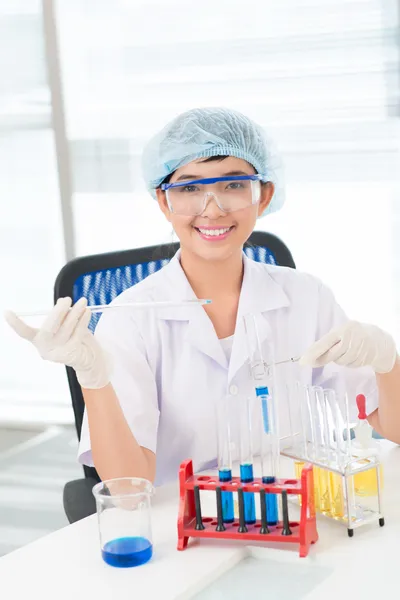 Lab analys — Stockfoto