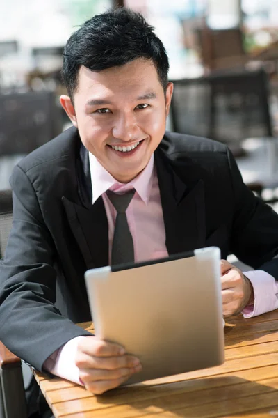 Feliz hombre de negocios — Foto de Stock