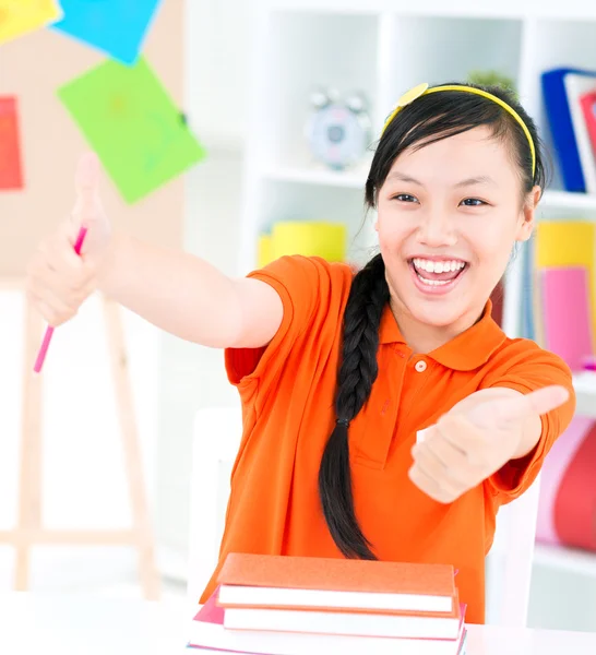 Glücklicher Student — Stockfoto