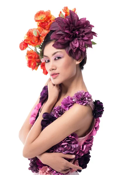 Miss Flower — Stock Photo, Image