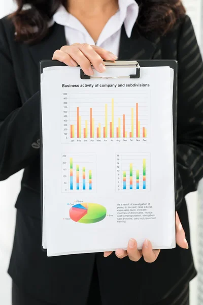 Zakelijke diagram — Stockfoto