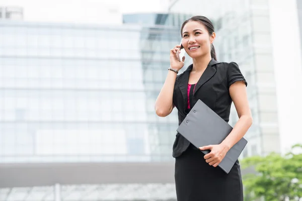 Dama de negocios segura — Foto de Stock