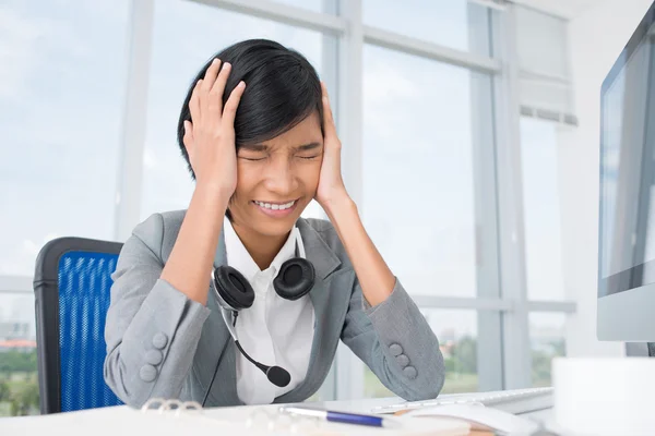 Oh, ich bin so müde! — Stockfoto