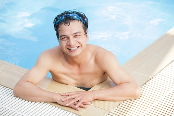 After swimming — Stock Photo, Image