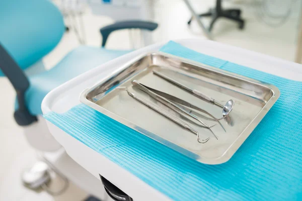 Ready for dental examination — Stock Photo, Image