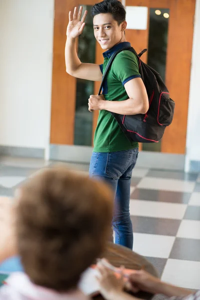 Tot ziens, im verlaten! — Stockfoto