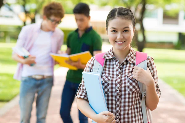 Estudante diligente — Fotografia de Stock