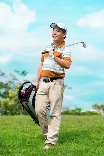 After golfing — Stock Photo, Image