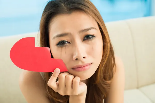 Depressed girl — Stock Photo, Image