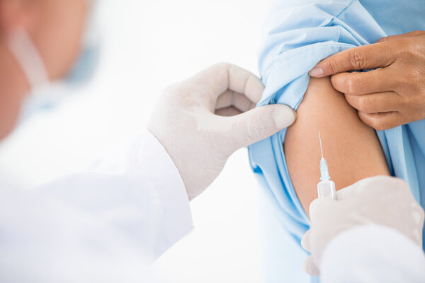 Medical injection Stock Picture