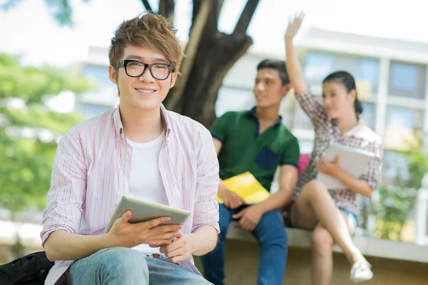 Studente moderno — Foto Stock