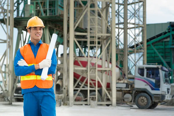 Operaio professionista — Foto Stock