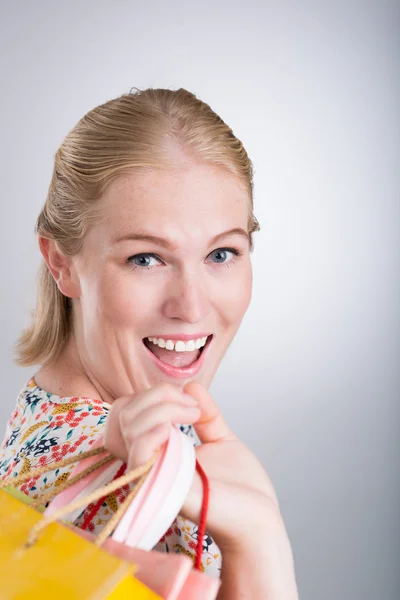 Happy shopper — Stock Photo, Image