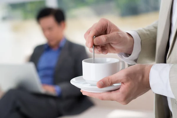 Pausa no trabalho — Fotografia de Stock