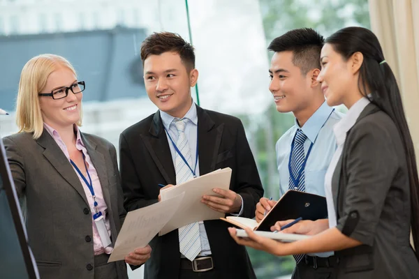 During the break — Stock Photo, Image