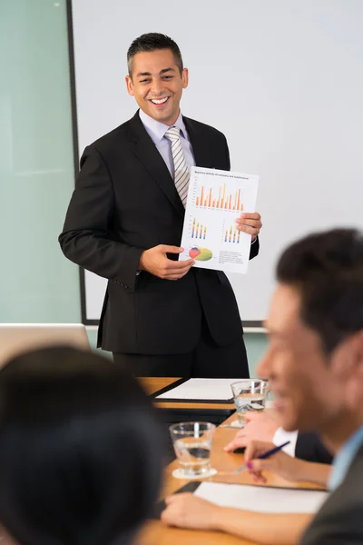 Strategie presentatie — Stockfoto