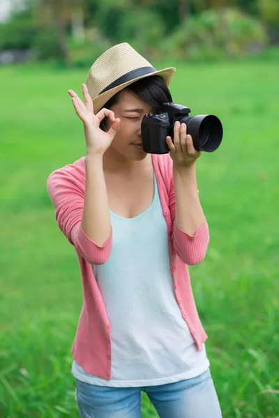 Ein Foto machen — Stockfoto