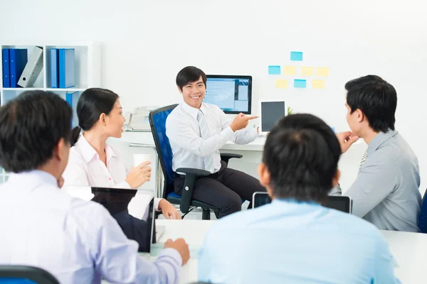 Business presentation — Stock Photo, Image