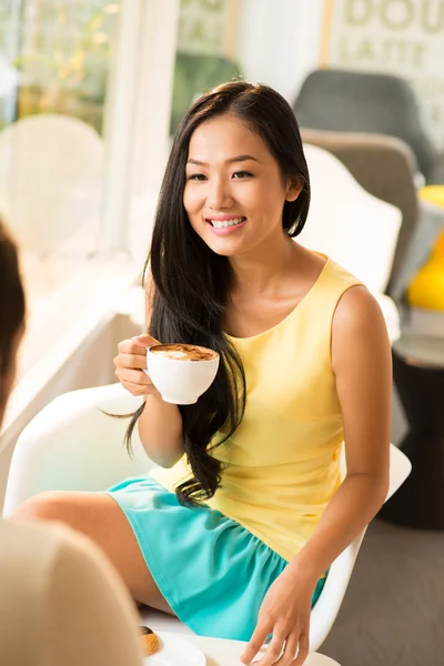 Morning cappuccino — Stock Photo, Image