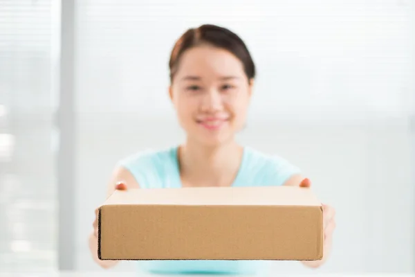 Box delivery — Stockfoto