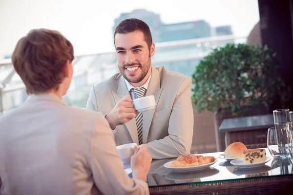 Pranzo di lavoro — Foto Stock