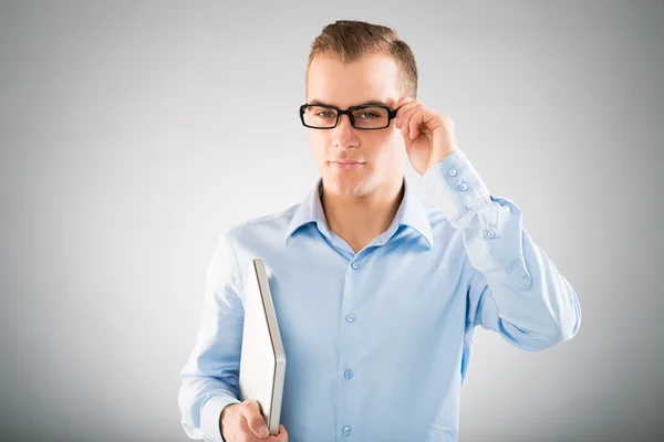 Intelligent man — Stock Photo, Image