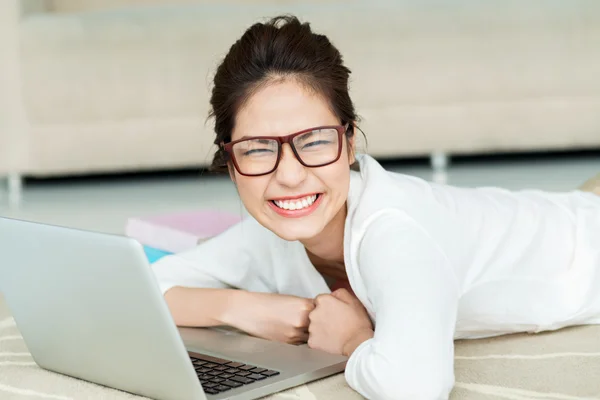 On the floor — Stock Photo, Image