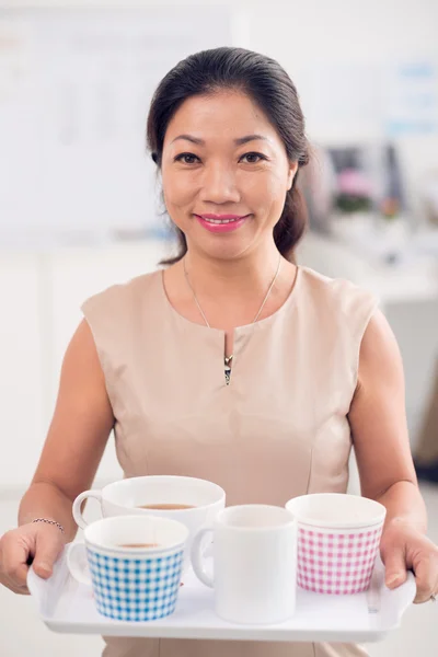 Lassen Sie uns Kaffee trinken — Stockfoto