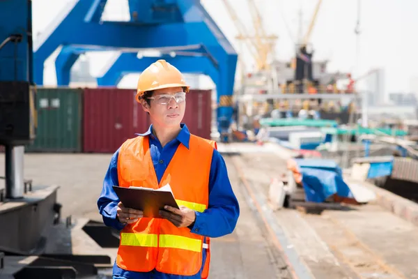 Port superintendent — Stock Photo, Image