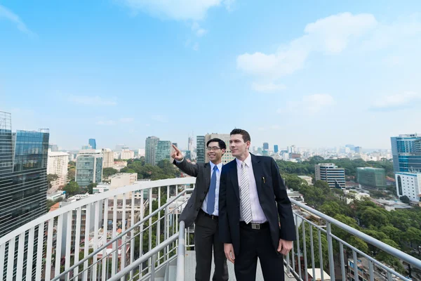 On the roof — Stock Photo, Image