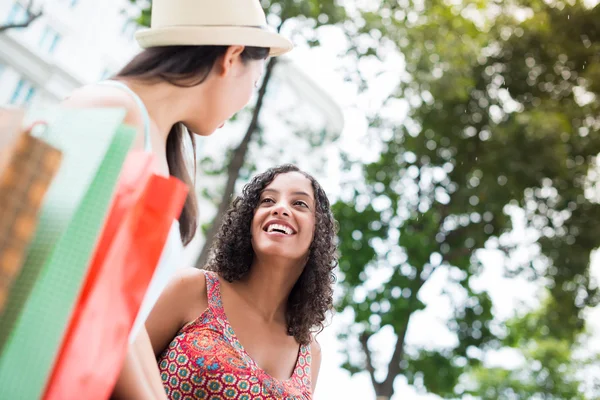 Chatting girls — Stock Photo, Image