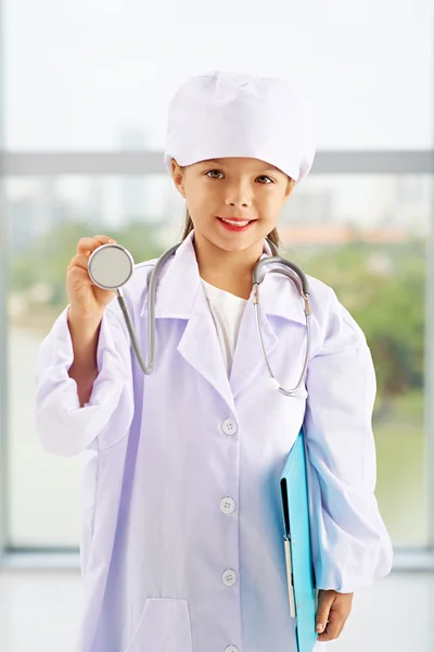 Маленький врач общей практики — стоковое фото